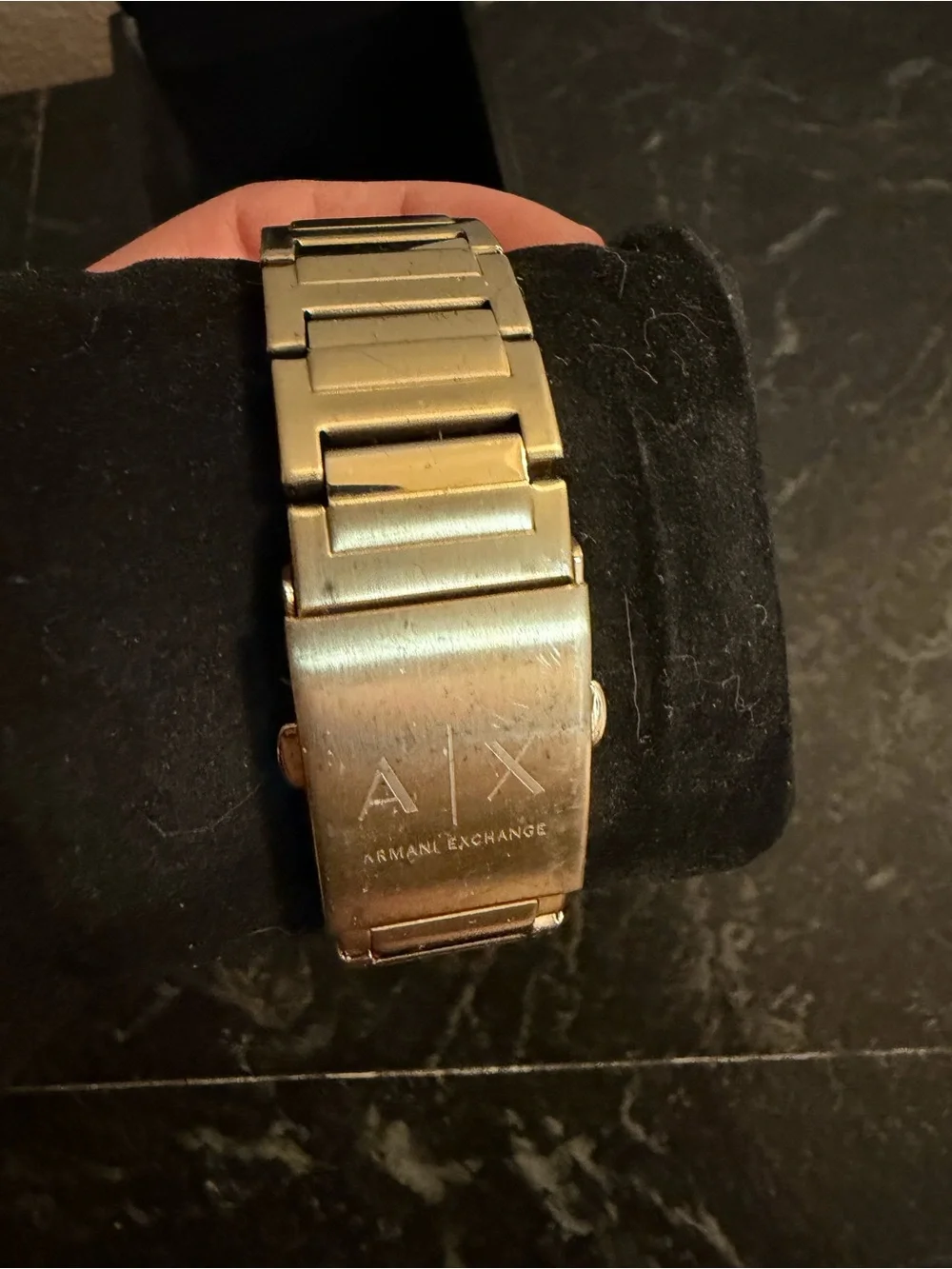 Armani Exchange Gold Tone Men's Chronograph Watch